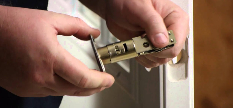 Front door lock repair in Woodbridge